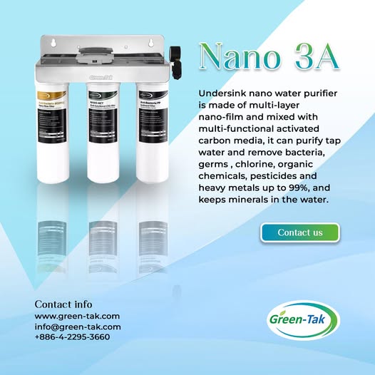 Introducing the revolutionary NANO-3A water purifier - your solution to ...